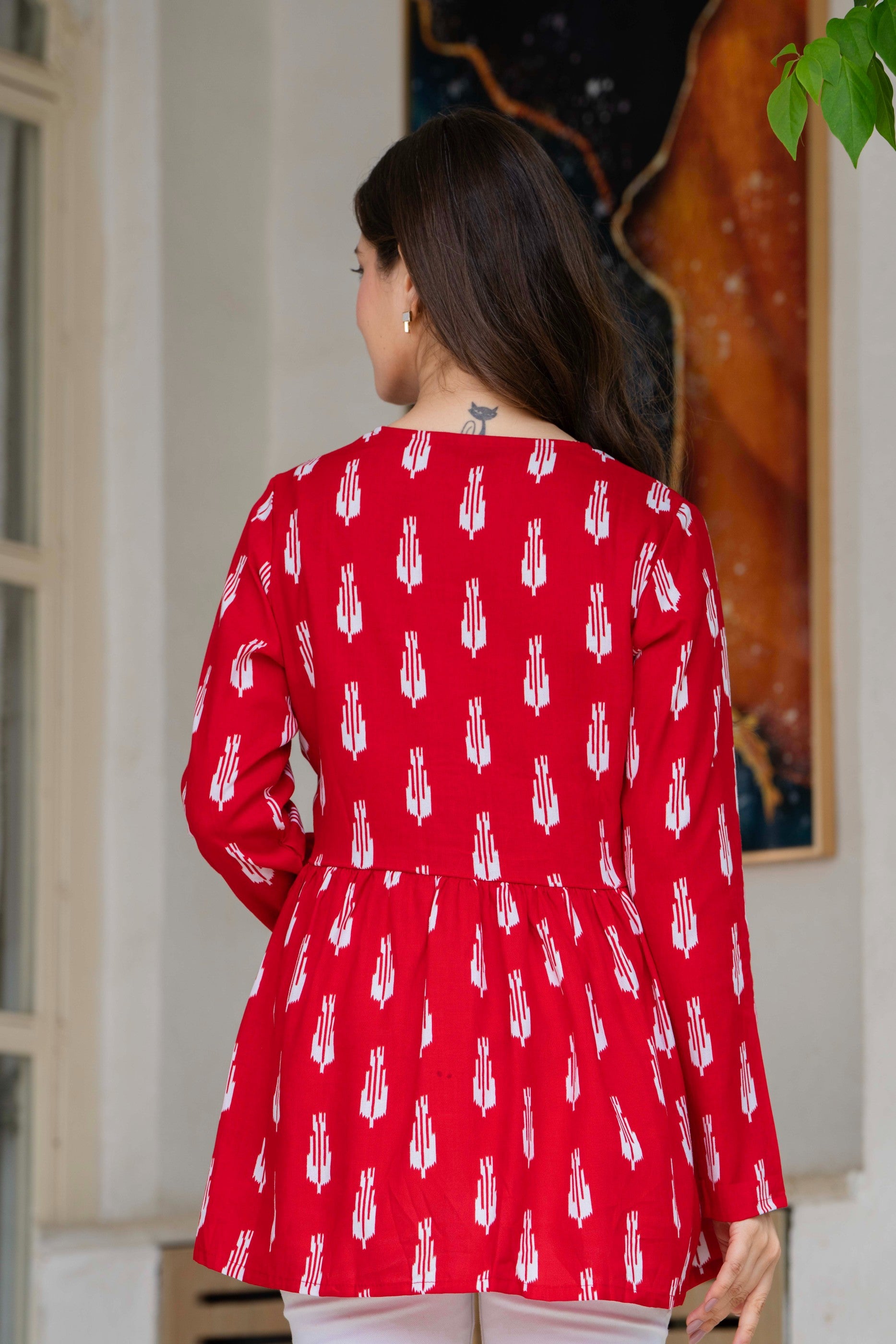 Meher by Prachiti Red Top