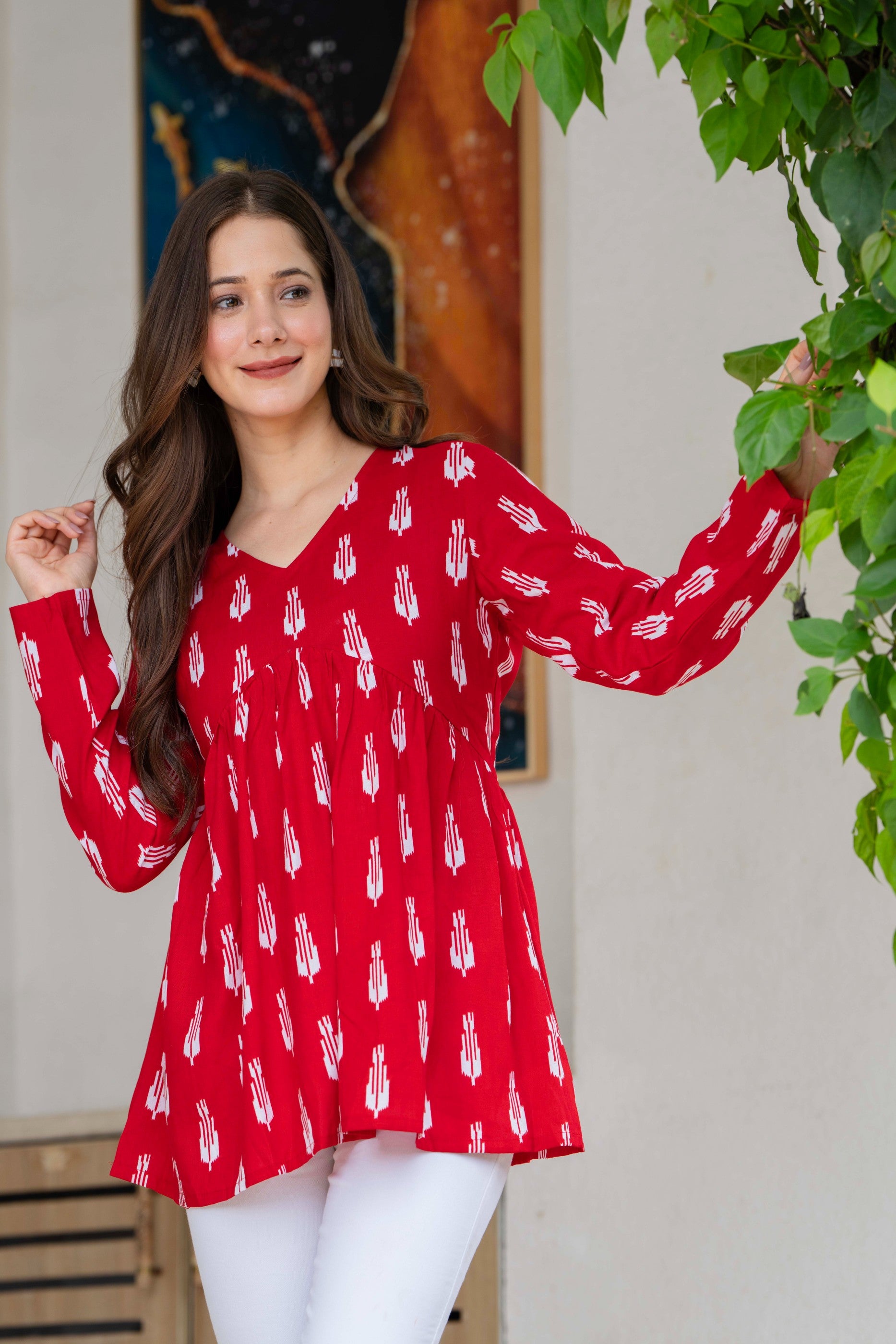 Meher by Prachiti Red Top
