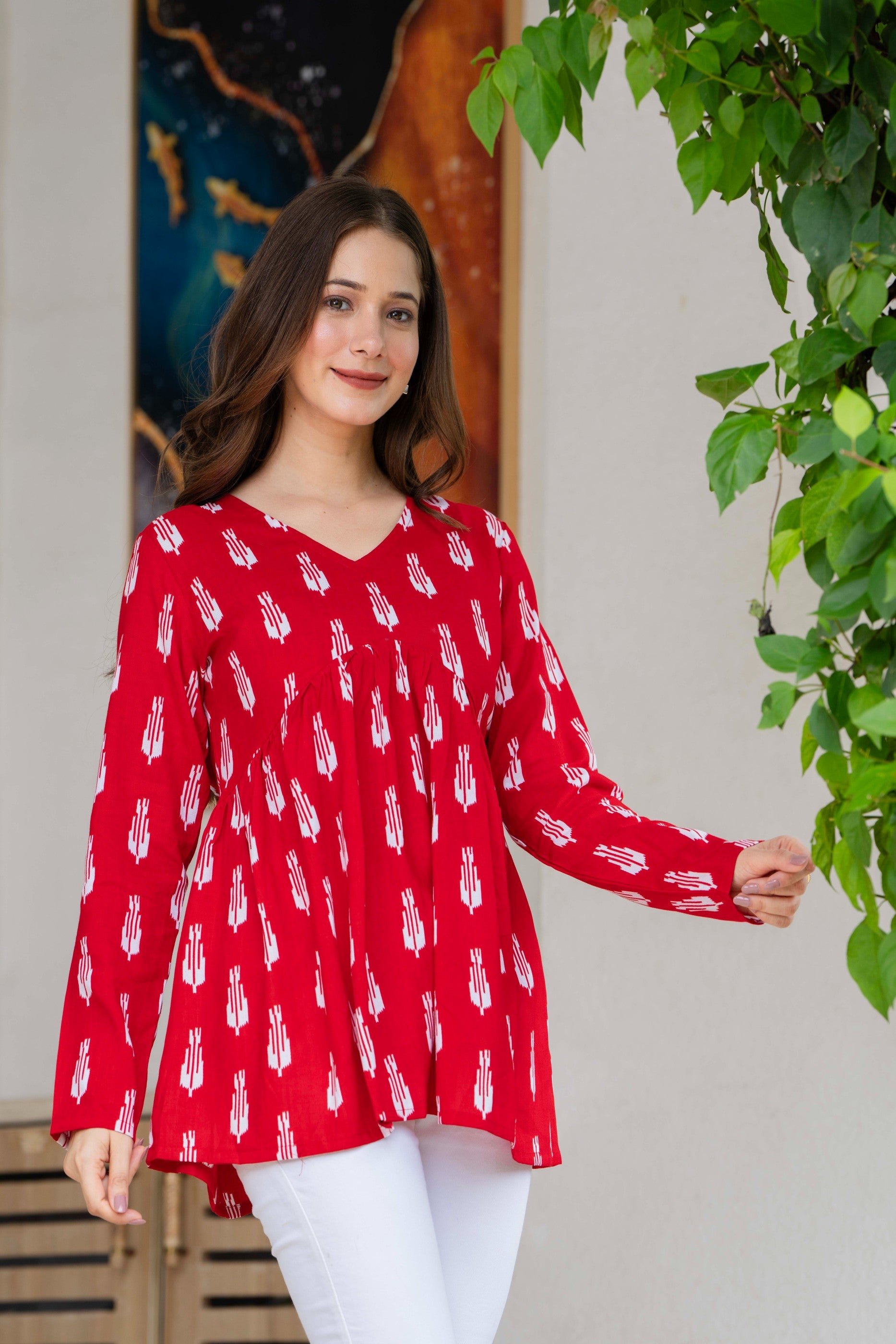 Meher by Prachiti Red Top