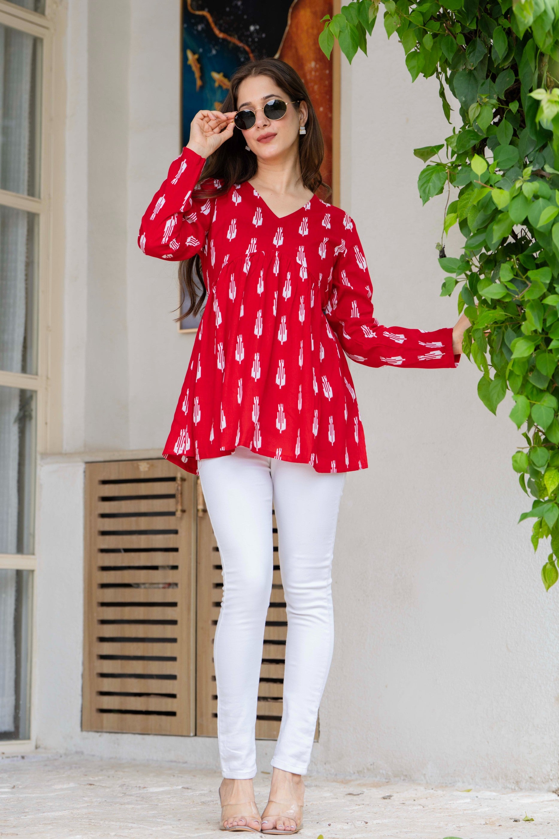 Meher by Prachiti Red Top