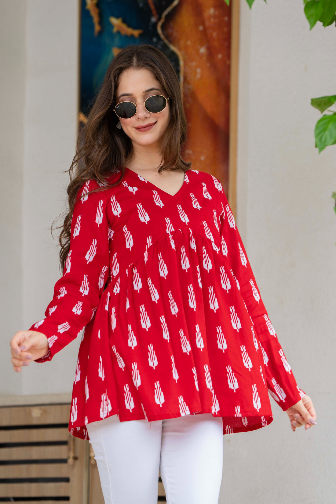 Meher by Prachiti Red Top