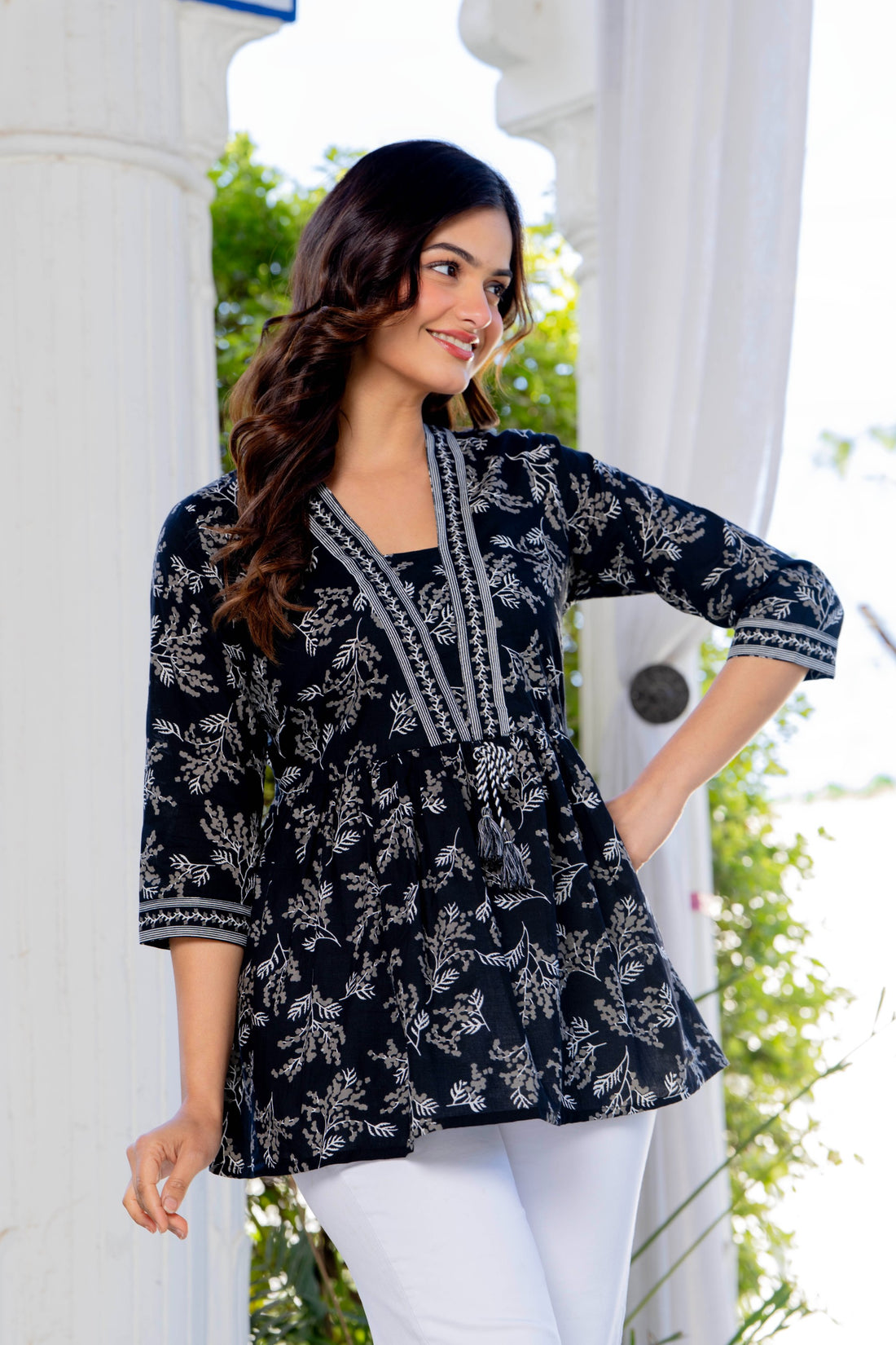 Meher by Prachiti Black Top