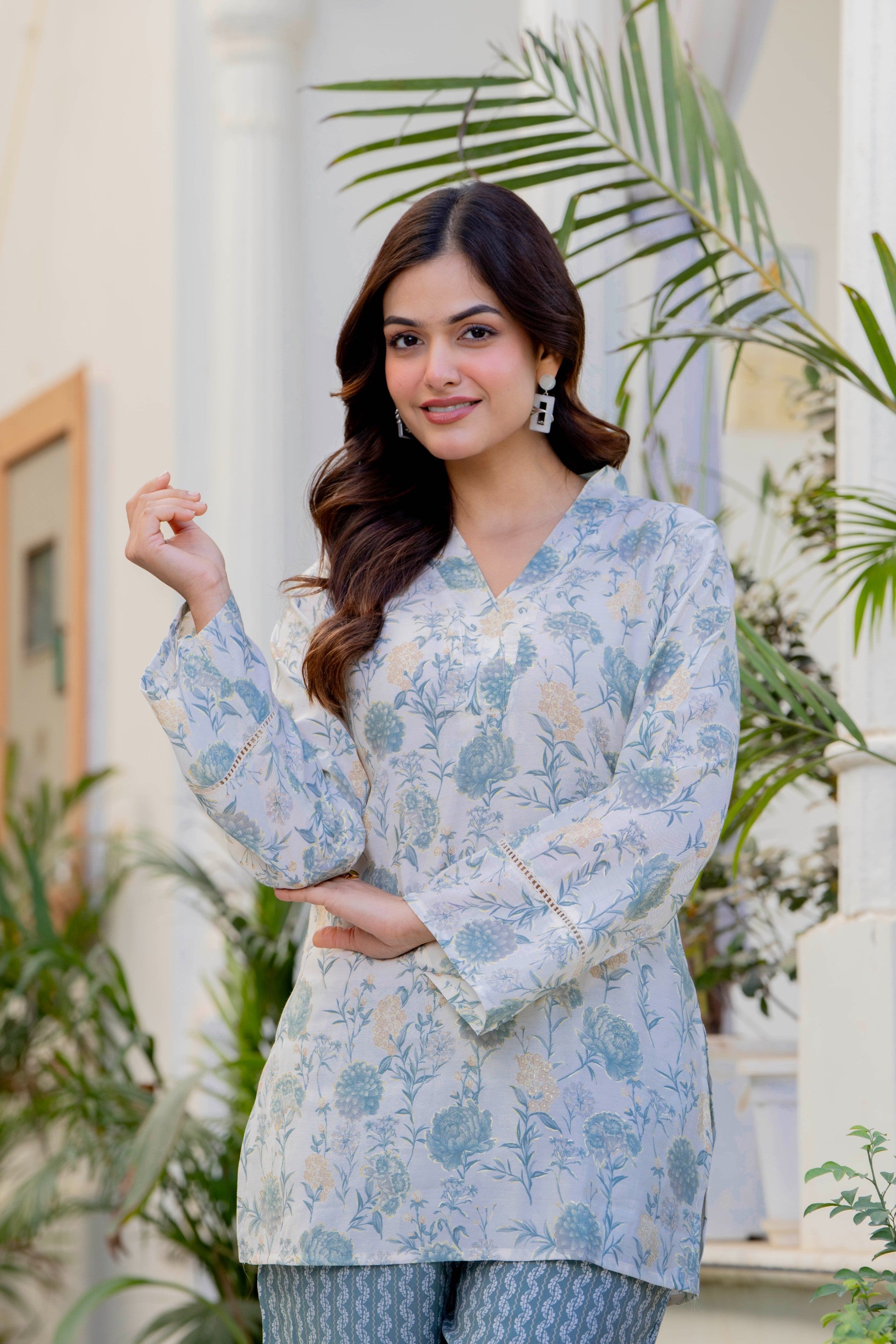 Skyline Flora Muslin Co-Ord Set
