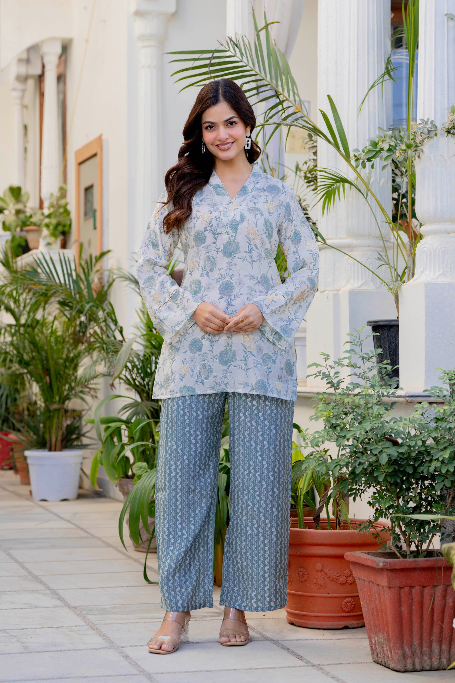 Skyline Flora Muslin Co-Ord Set