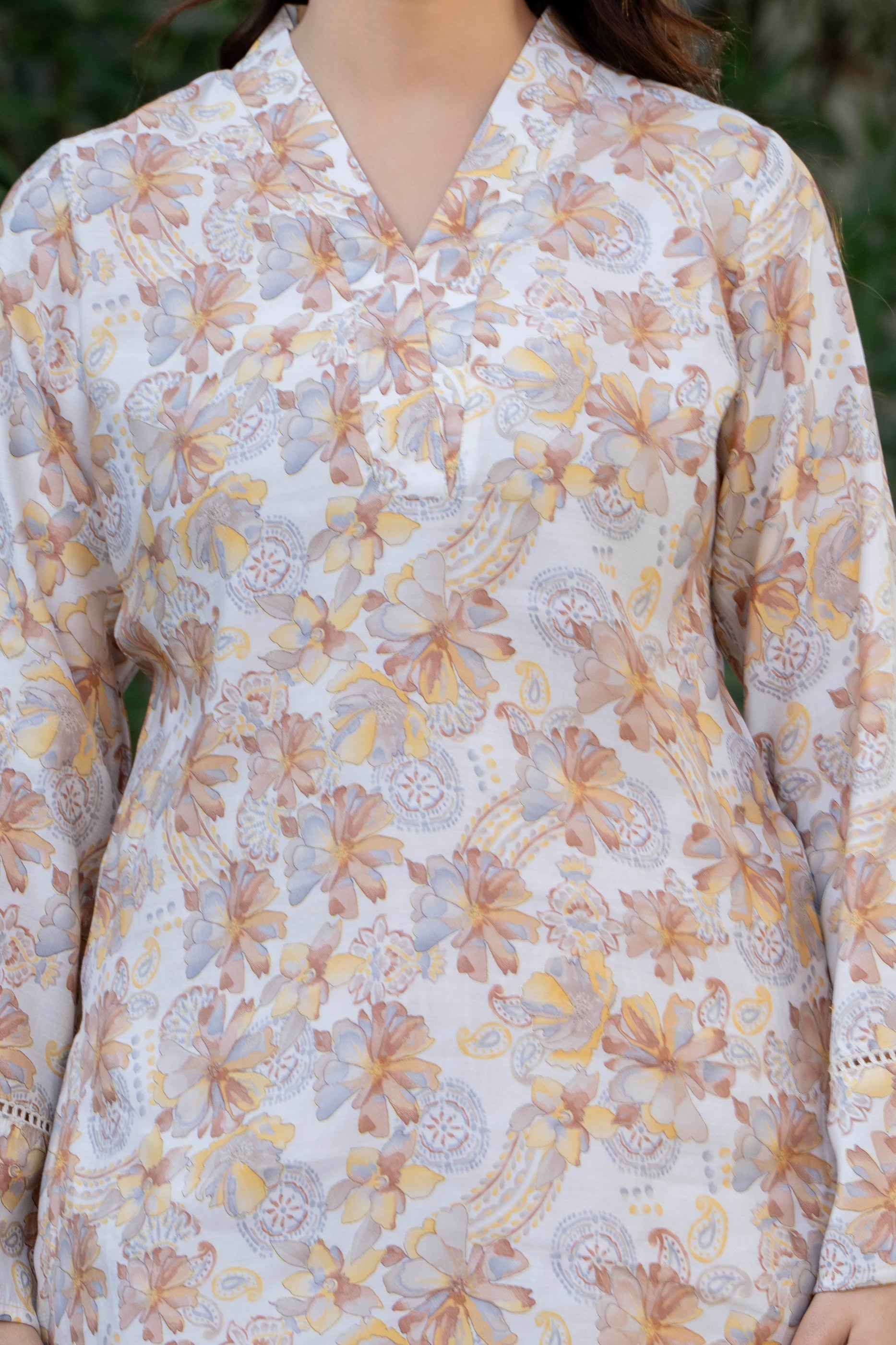 Sunlit Flora Muslin Co-Ord Set