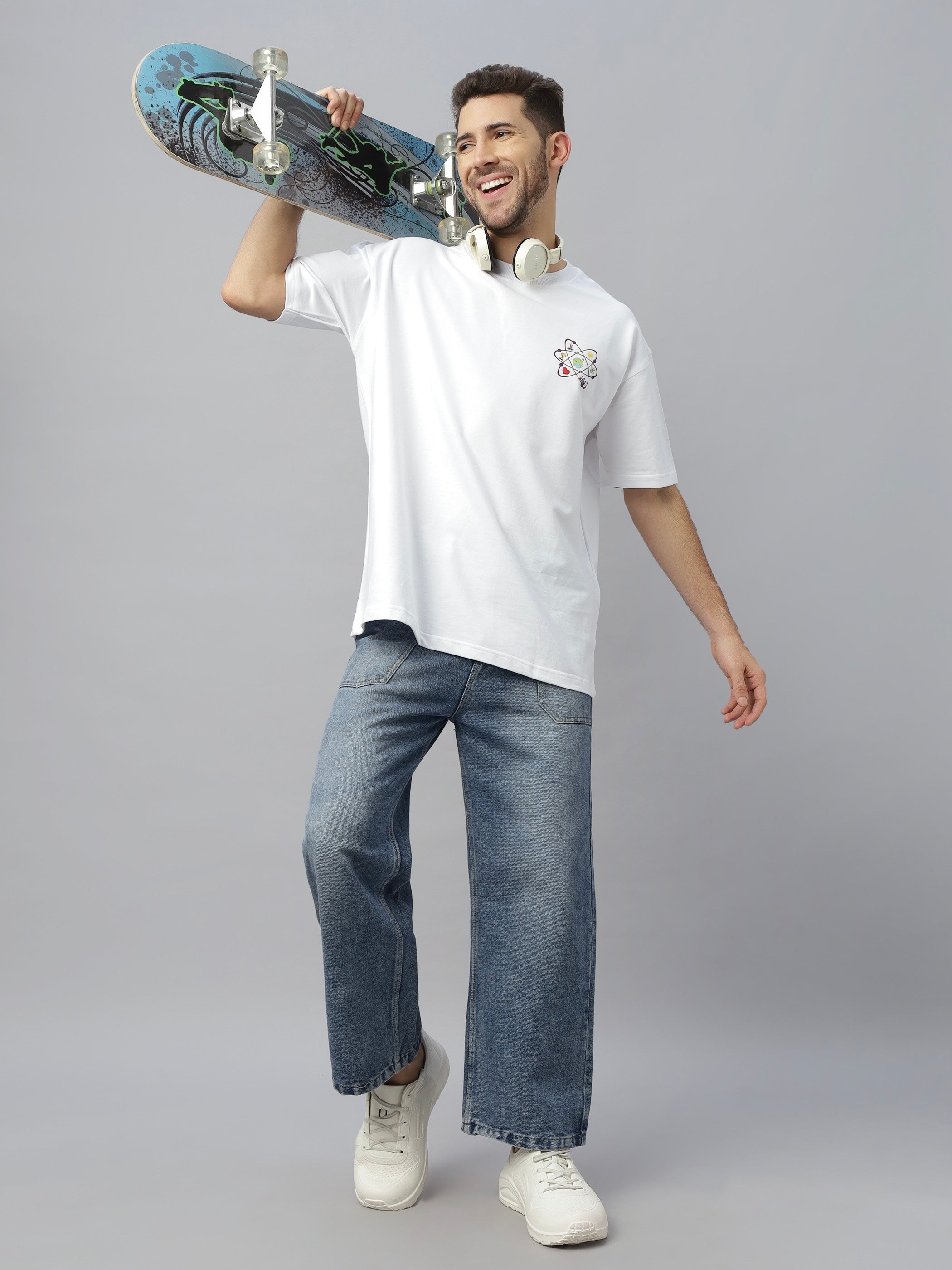 Manifest White Oversized Unisex T-Shirt