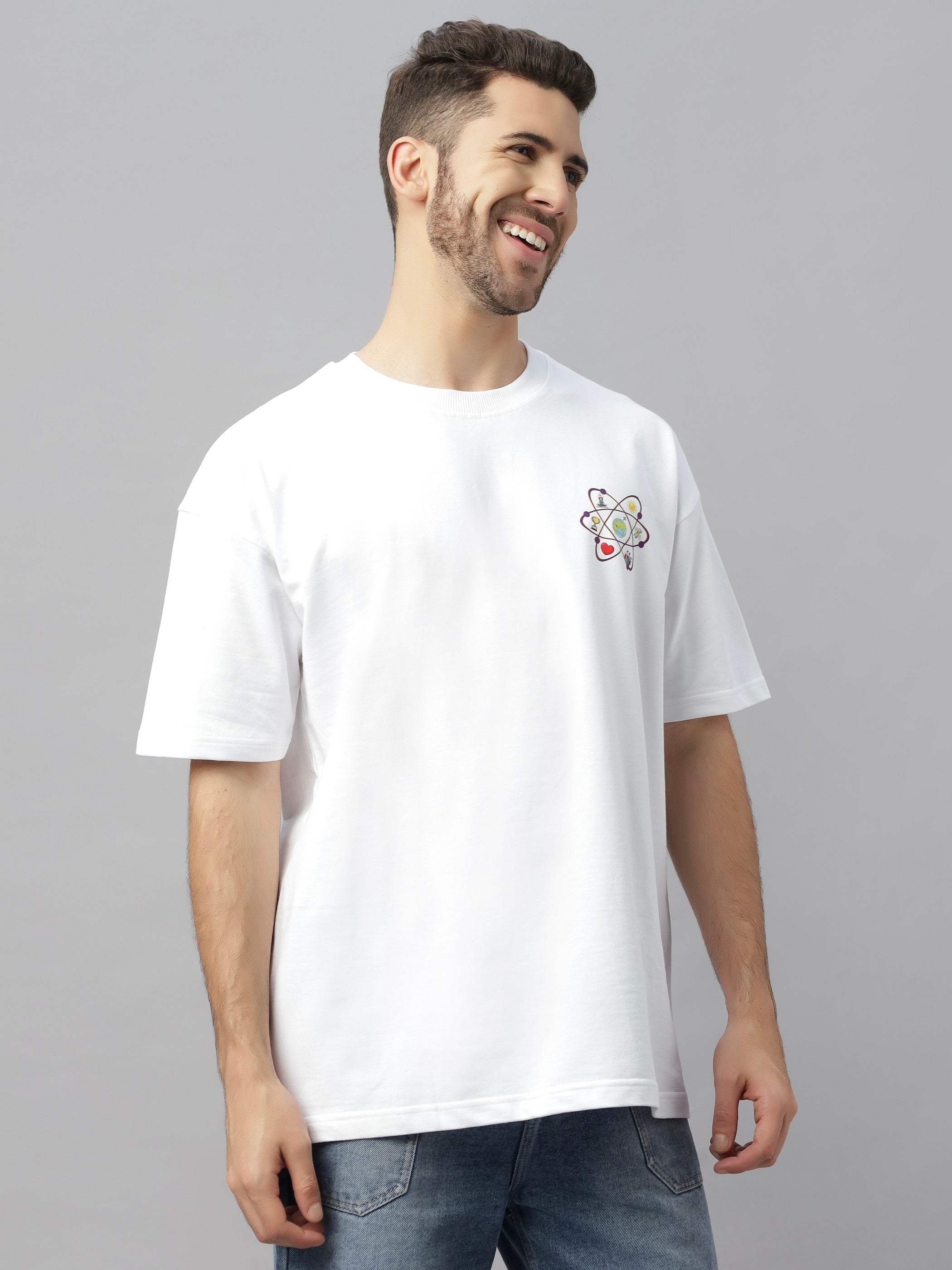 Manifest White Oversized Unisex T-Shirt
