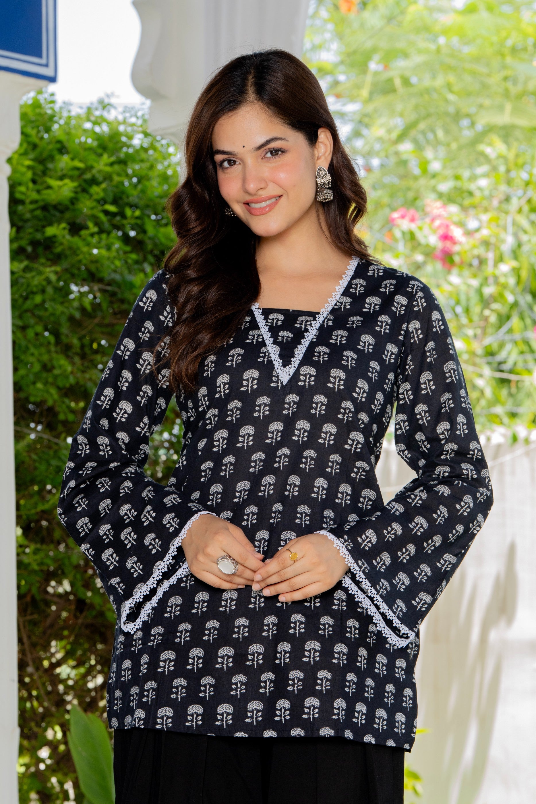 Chandni Black Farshi Salwar Set