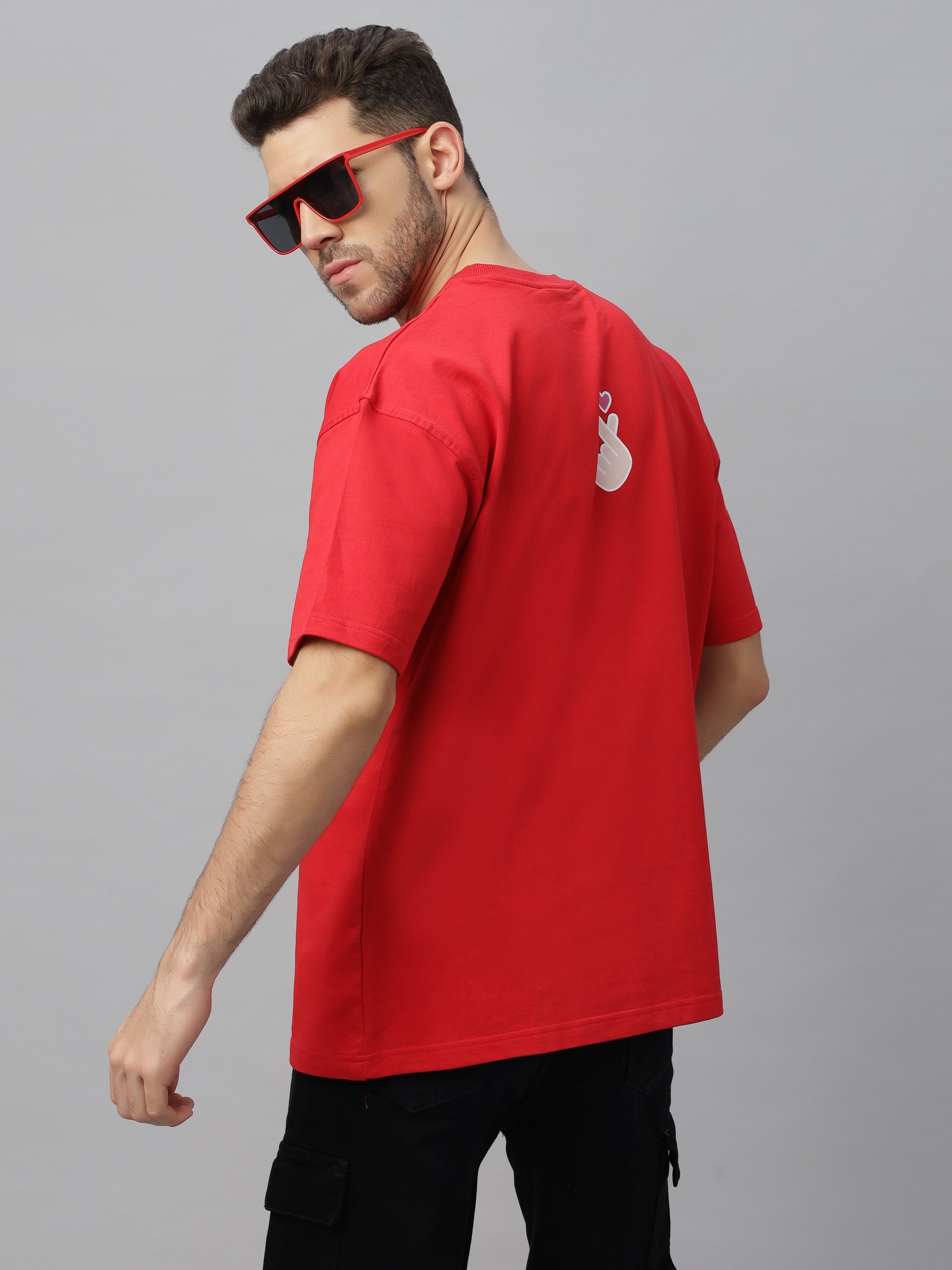 K-Drama Red Oversized Unisex T-Shirt