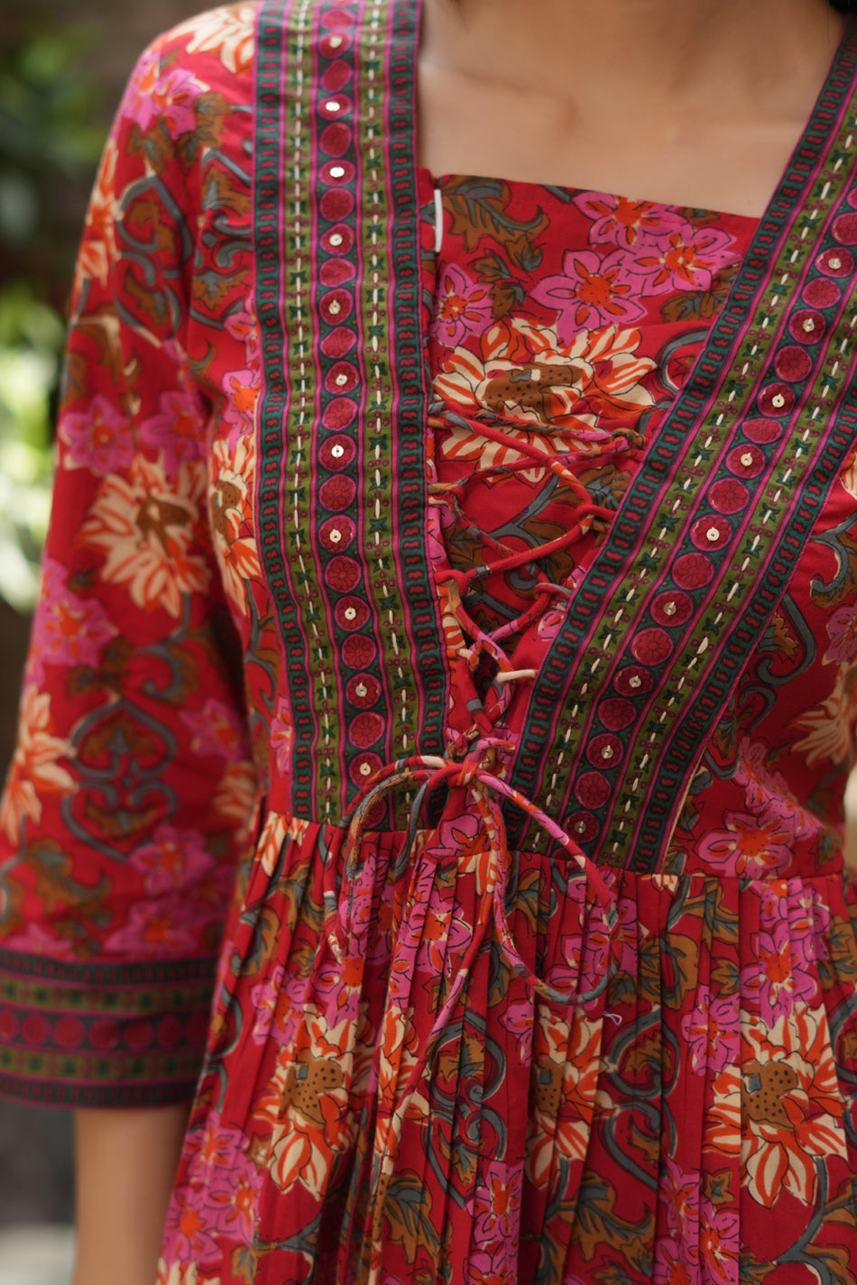 Meher by Prachiti Red Top