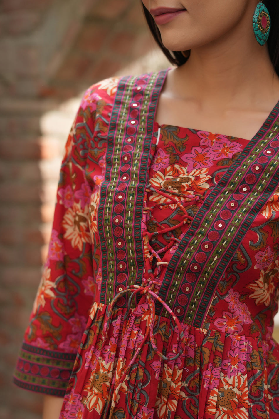 Meher by Prachiti Red Top